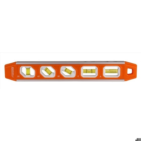 Johnson Level 12 In. Aluminum Reinforced Magnetic Torpedo Level 1422-1200