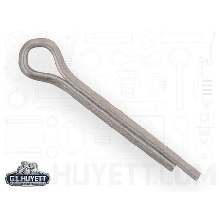 Huyett Cotter Pin, 300 Stainless Steel, 0.094 in Dia x 0.750 in Effective Length CPS-093-0750