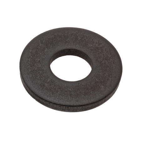 Zoro Select Flat Washer, For Screw Size 3/8 in , Steel Black Oxide Finish Z9217STL