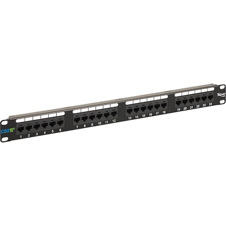Icc ICMPP0245E PATCH PANEL CAT 5e 24PORT 1 RMS ICC-ICMPP0245E