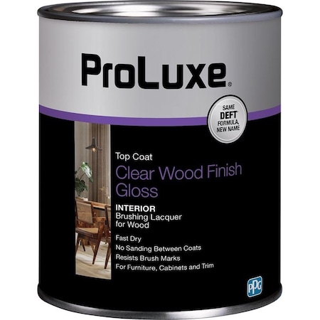 Deft Gloss Quart 100 Sq. Ft./Qt. Lacquer DFT010/04