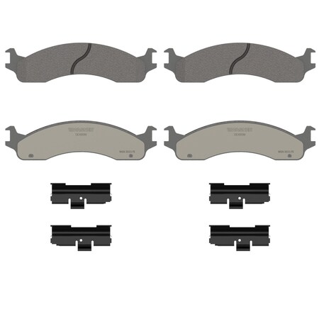 Wagner Brake OEX Front Disc Brake Pad Set Premium Semi - Met,  OEX655M