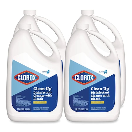 Clorox Clorox Pro Clorox Clean-up, Fresh Scent, 128 oz Refill Bottle, PK4, 4PK 35420