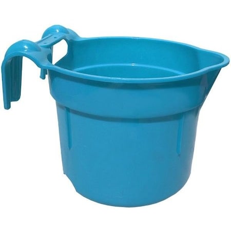 Tuff Stuff Prods ROUND FENCE HOOK BUCKET 10 QTS BLUE RDHBL