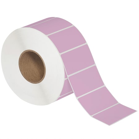 Tape Logic 4 x 2in Pink Thermal Transfer Labels THL137PK