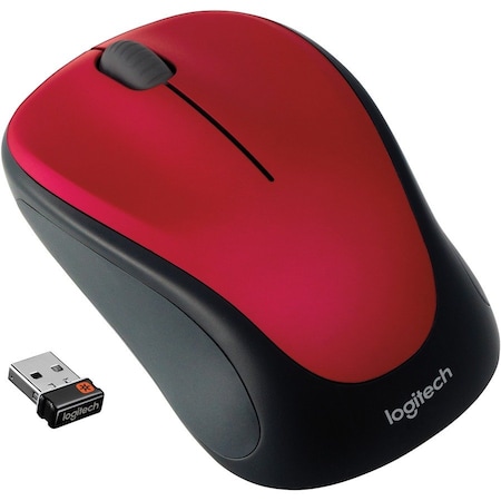 Logitech M317 RED M317 HIGH-DEFINITION TRACKING - RED 910-002893