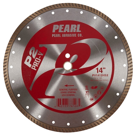 Pearl P2 Pro-V High Speed Turbo Blades 14 x .125 x 20mm PV1412HS2
