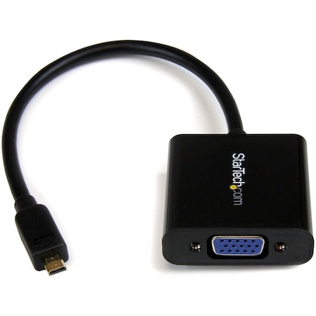 Startech.Com Micro HDMI to VGA Adapter Converter for Smartphones / Ultrabook / Tablet - 1920x1200 MCHD2VGAE2