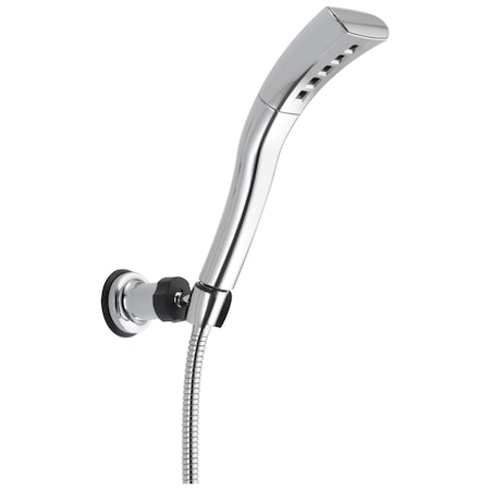 Delta Universal Showering Components H2Okinetic Single-Setting Adjustable Wall Mount Hand Shower 55421