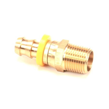 Jackson Fitting, 1/2in Male Swivel, Brass 4730-004-19-62