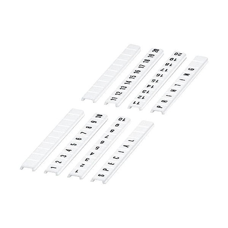 Schneider Electric Clip In Marking Strip, Polyamide 6/6 NSYTRABF610