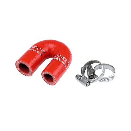 Hps Performance High Temp Reinforced Silicone Heater Core Bypass Loop Coolant Hose LS LT LQ, Red, 57-1864-RED