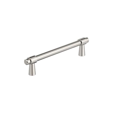 Amerock Destine 5-1/16 inch 128mm Center-to-Center Polished Nickel Cabinet Pull BP36859PN