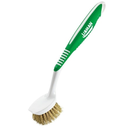 Libman Pot Brush, Brass Bristle, 10.13 in L 47