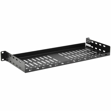 Eaton Tripp Lite Series SmartRack Cantilever Fixed Steel Rack Shelf - 1U, Vented, 7 in. 17.8 cm SRSHELF2P1USHRT