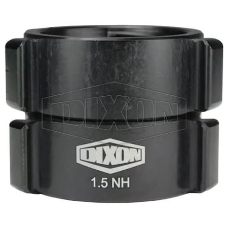 Dixon Style N53 Rocker Lug Adapter, 1-1/2 in, Rigid Female NST NH x Female NST NH Swivel N53-15F15F