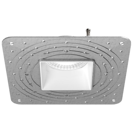 Elco Lighting Pex 3in Square Adjustable Trimless Smooth Reflector Trim, Haze ELK381B