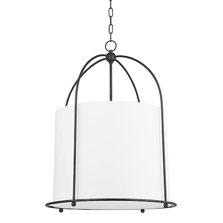 Hudson Valley Lighting Orlando 3 Light Lantern 22.5 In. Black Brass 4822-BBR