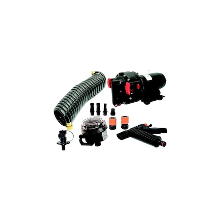 Johnson Pump Aqua Jet Wash Down Pump Kit 5.2 GPM 12V 64534