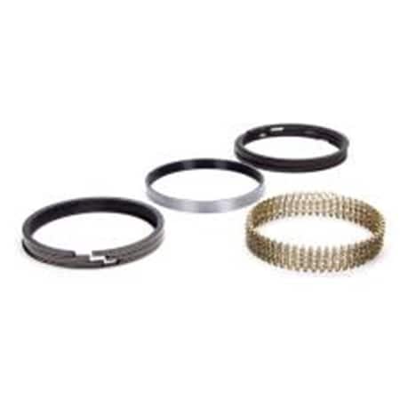 Hastings Filters 2M4346 4 in. Bore Piston Rings, Standard Tension Moly - 8 Cylinder HAS2M4346