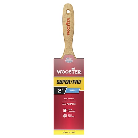 Wooster J4104 2 in. Super Pro Ermine Paint Brush 71497151049
