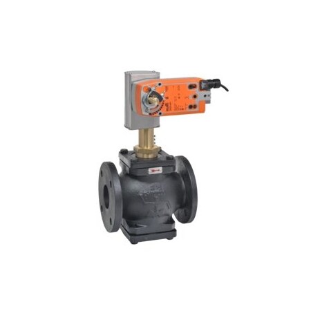 Belimo 2.5in Flg 2W Globe Vlv Assy Spring Ret G665C+AFX24-MFT-X1