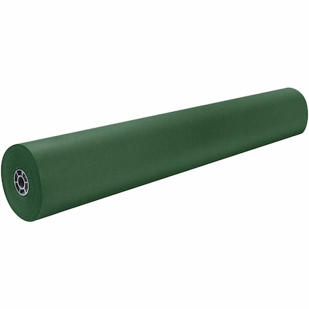 Pacon Rainbow Colored Kraft Duo-Finish Paper, 36inW x 1000'L, Emerald 63140
