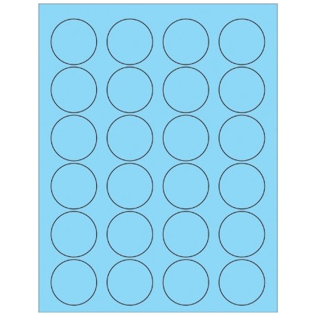 Bsc Preferred Fluorescent Circle Laser Labels LL193BE
