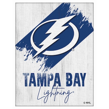 Holland Bar Stool Co Tampa Bay Lightning 15 in. x 20 in. Canvas Wall Art LCnvs