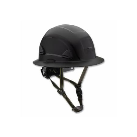 Honeywell Fibre-Metal Fibre-Metal Climbing Style Full Brim Safety Helmet, Type II, Class E, Ratchet Suspension,  068-CSH12011