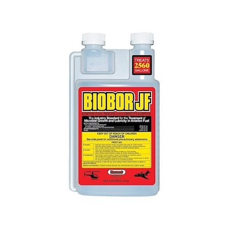 Biobor Jet Fuel Biocide, 32 oz Sz, Yellow BB32EZ01US