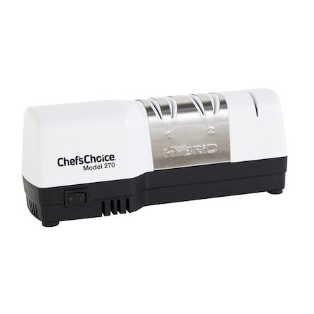 Chefs Choice Chef'sChoice Diamond Hone Hybrid Knife Sharpener, 3-Stage, in White 0270100