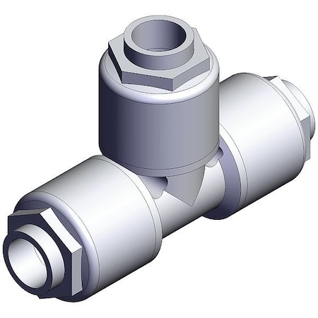 Smc FITTING, Union, PFA, Tee LQ1T4A