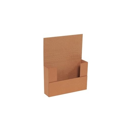 Bubblefast 50-9 5/8 x 6 5/8 x 2 1/2'' Kraft Easy-Fold Mailers, 50PK BFM962BFK