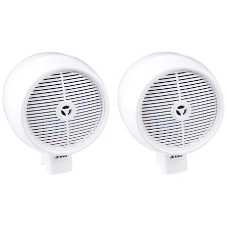 Pyle Bluetooth Waterproof Off-Road Speakers PLMRWKBT85WT