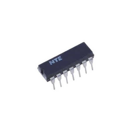 Nte Eletronics CMOS Quad 2-Input NOR Gate (Digital IC) NTE4001B