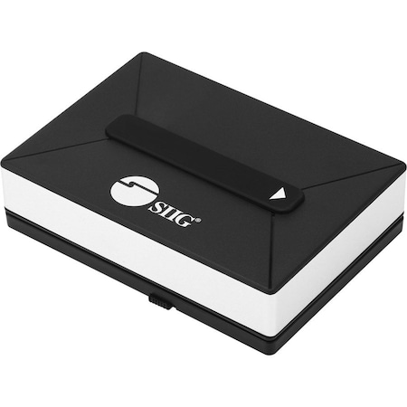 Siig ULTRA-PORTABLE DRIVE DOCK EASILY ADDS MORE STORAGE TO WINDOWS OR MAC COMPUTERS T JU-SA0V11-S1