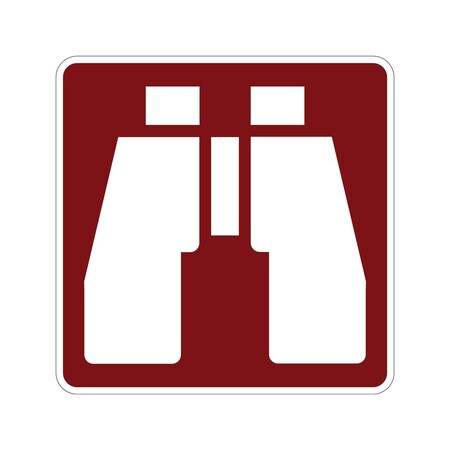 Sign Solutions Usa Traffic Sign, 24 in Width, Aluminum Sign, Square DUS06DWT2424RS-076