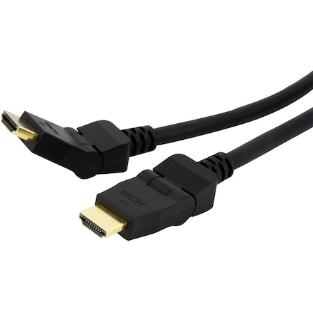 Startech.Com 6ft Swivel HDMI Cable, 4K 30Hz HDMI 1.4 HDMIROTMM6