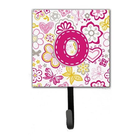 Carolines Treasures Letter O Flowers And Butterflies Pink Leash and Key Holder CJ2005-OSH4