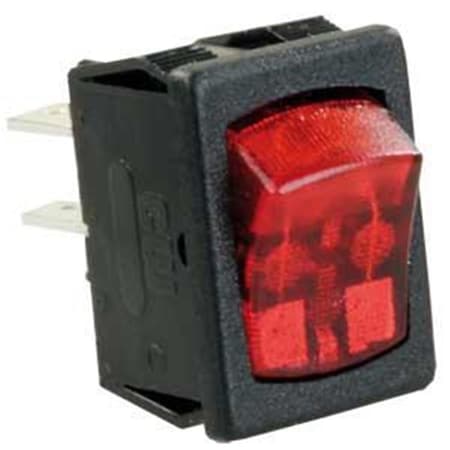 Powerhouse 12765 12V On-Off Switch - Red-Black PO363471