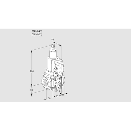 Honeywell Kromschroder VAS3T50N/LQSR KS88032634