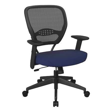 Space Seating 55 Series Professional AirGrid Back Managers Chair, Icon Navy 55-7N17-225