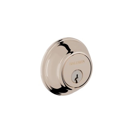 Baldwin Proximity Deadbolts Single Cylinder Lifetime Bright Nickel 8231LL055BT