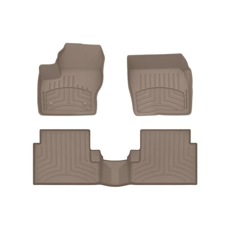 Weathertech Tan, Front and Rear FloorLiner HP 454591IM-459692IM