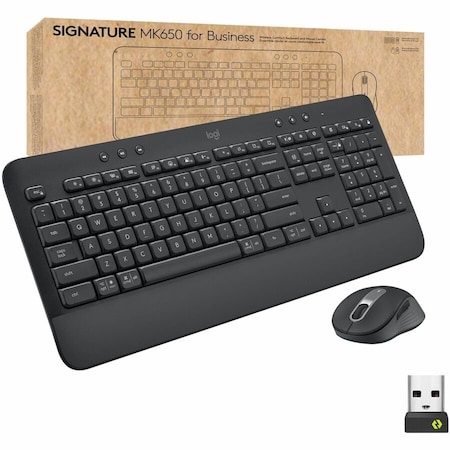 Logitech SIGNATURE MK650 COMBO FOR BUSINESS - GRAPHITE - BROWN BOX 920-010909