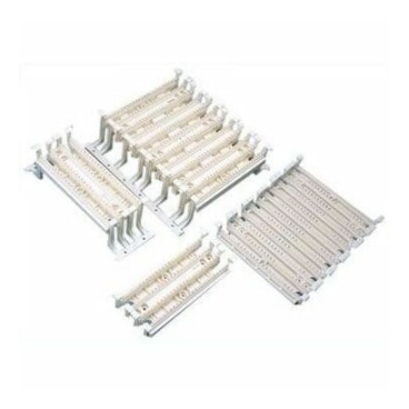Ortronics 100 PR BLOCK 110 WITH LEGS, CAT5E FIELD TERMINATED, 10.72"X3.59"X3.25" 30200145