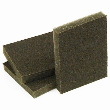 Norton Co Economy Flexible Sanding Pad, 60-Grit, PK 48 04068