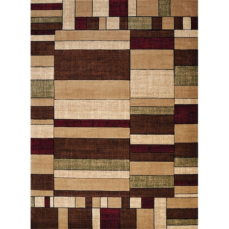 United Weavers 2 ft. 7 in. x 4 ft. 2 in. Contours Echelon Accent Rug, Multicolor 702 33775 35C