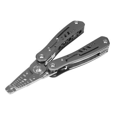 Performance Tool 13-in-1 Multi-Tool, Wire Stripper, Pliers, Screwdrivers, Knife W86506
